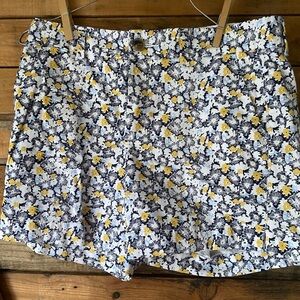 OLD NAVY shorts. Size 6. White blue, yellow, and white.  Great for the summer.